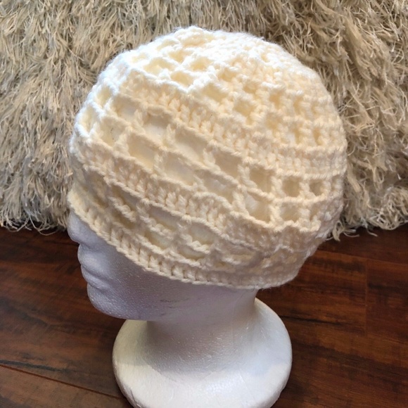 BoHo Hippy Crochet Knitted Tam BEANIE Cap Hat main image 6